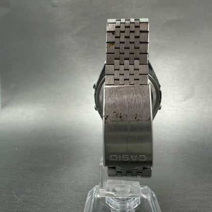 Casio AA-84 103 Watch Men 36mm Digital Silver Tone Alarm Chrono VTG PARTS8