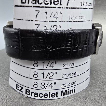 Tourneau Watch Gear Watch Men 28mm Black Dial Steel Small Seconds New Battery10