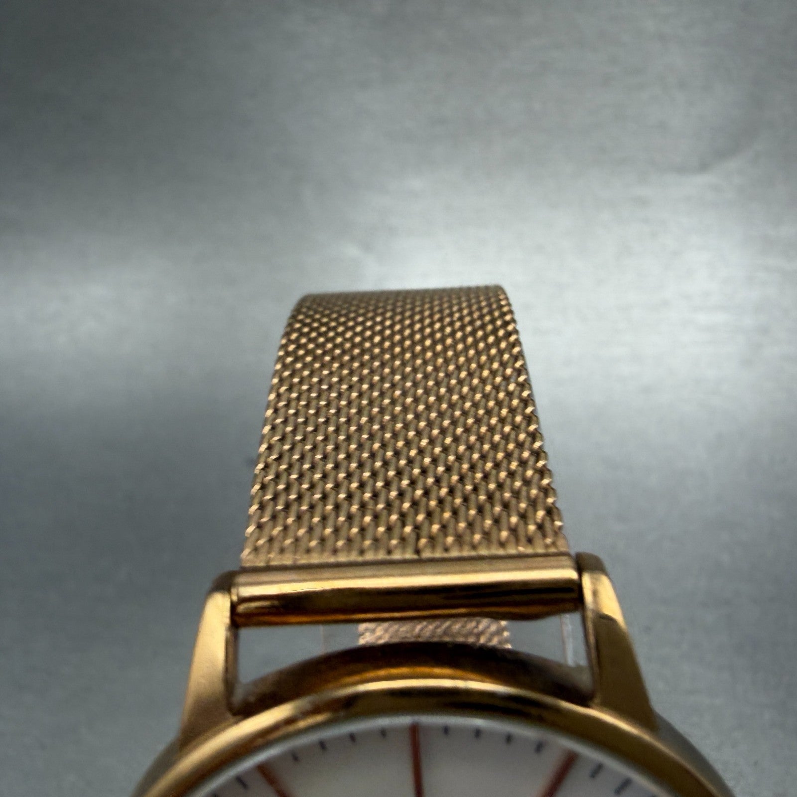 MVMT Boulevard Watch Women 38mm MOP Dial Rose Gold Tone Mesh Band New BatteryLK4