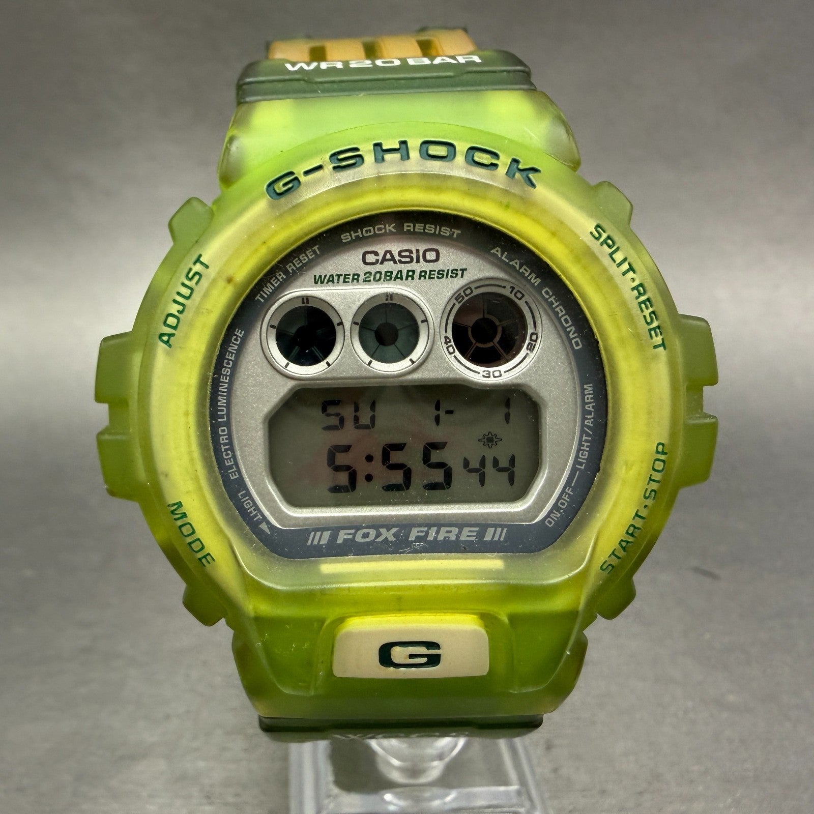 Casio G-Shock DW-6900 Watch Men 51mm Digital Green Alarm Chrono NewBatt W.C.C.S.0