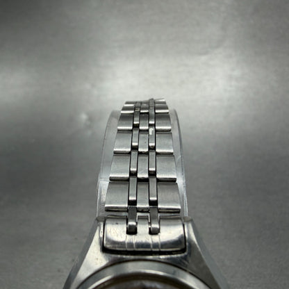 Seiko Automatic Watch Women 25mm Silver Dial Silver Tone Daydate 2206-0480 PARTS5