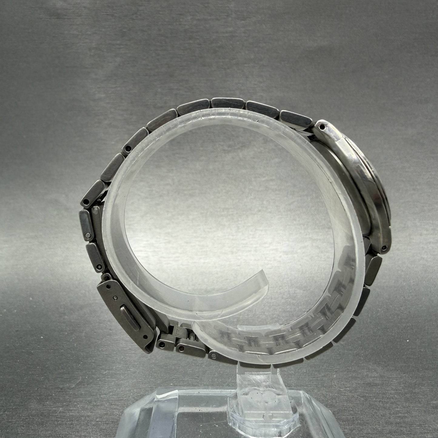 Seiko Exceline Watch Women 26mm White Dial Titanium Round 4J41-0140 New Battery8