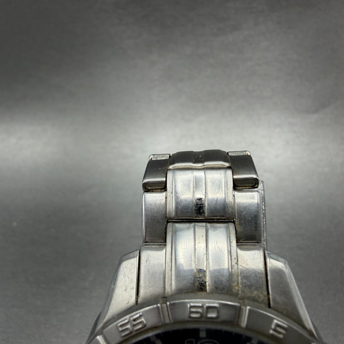 Fossil Dive Watch Men 40mm Blue Dial Steel Date Round AM-4276 New Battery4