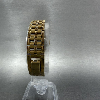 Citizen CQ Watch Women 21mm Champagne Dial Gold Tone Round 5930S29762 New Batt7