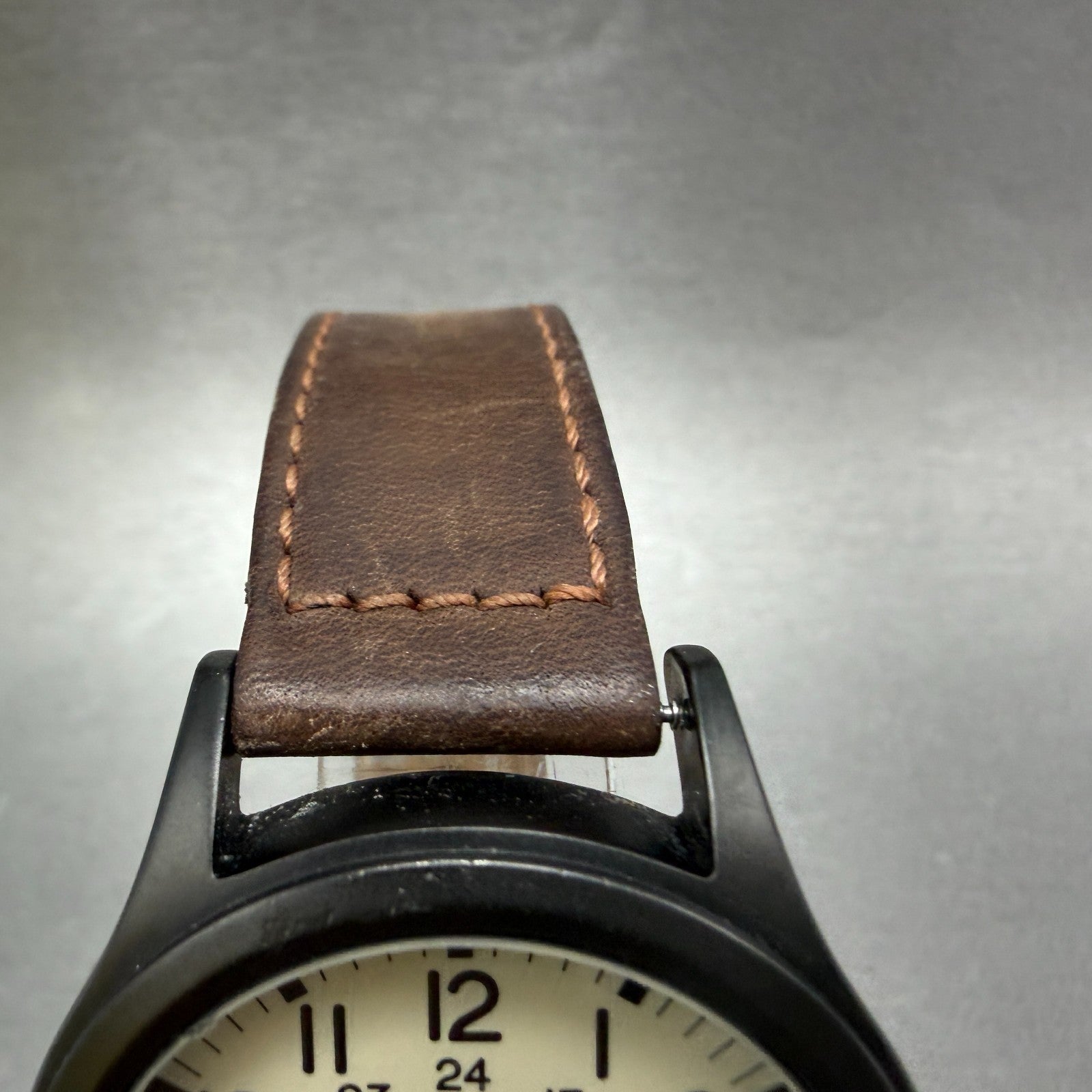 Timex Expedition Scout Watch Men 43mm White Dial Steel Date T49963 New Battery4