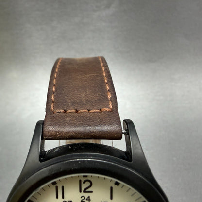 Timex Expedition Scout Watch Men 43mm White Dial Steel Date T49963 New Battery4