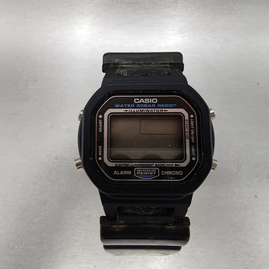 Casio GShock DW5600 1545 Watch Men 39mm Black Tone Round PARTS0