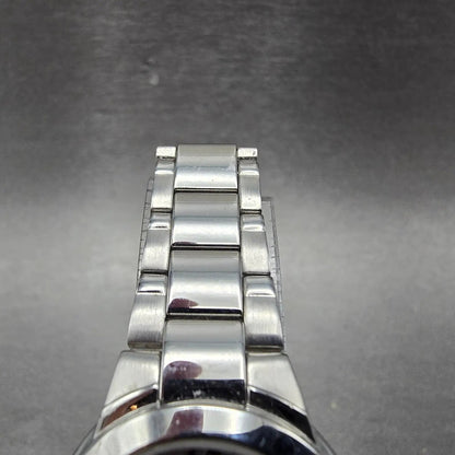 Citizen Eco-Drive Watch Women 26mm MOP Dial Steel Date READ!!! E011-S070074 Runs4