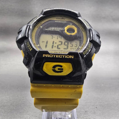 Casio G-Shock G-8900SC Watch Men 52mm Yellow Black Crazy Colors Alarm New Batt5