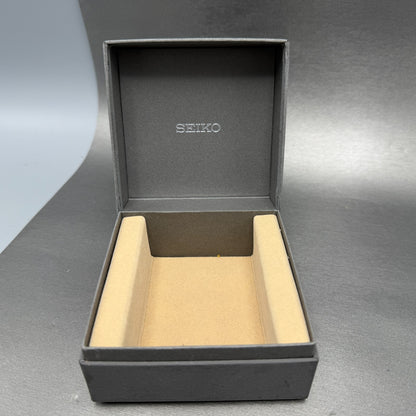 Seiko Presentation Watch Box Case Gray Cardboard Square JDM0