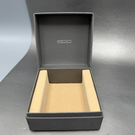 Seiko Presentation Watch Box Case Gray Cardboard Square JDM0