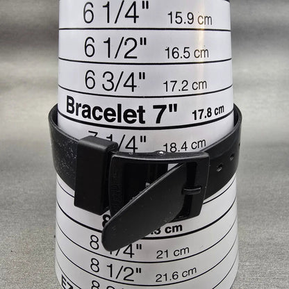 Swatch Porte Jarretelles Watch Men 34mm Black Dial Clear Case GK316 New Battery9