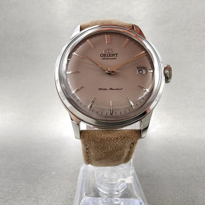 Orient Bambino Watch Men38mm Gray Dial Steel Date Automatic RAAC0M07N W/Box6