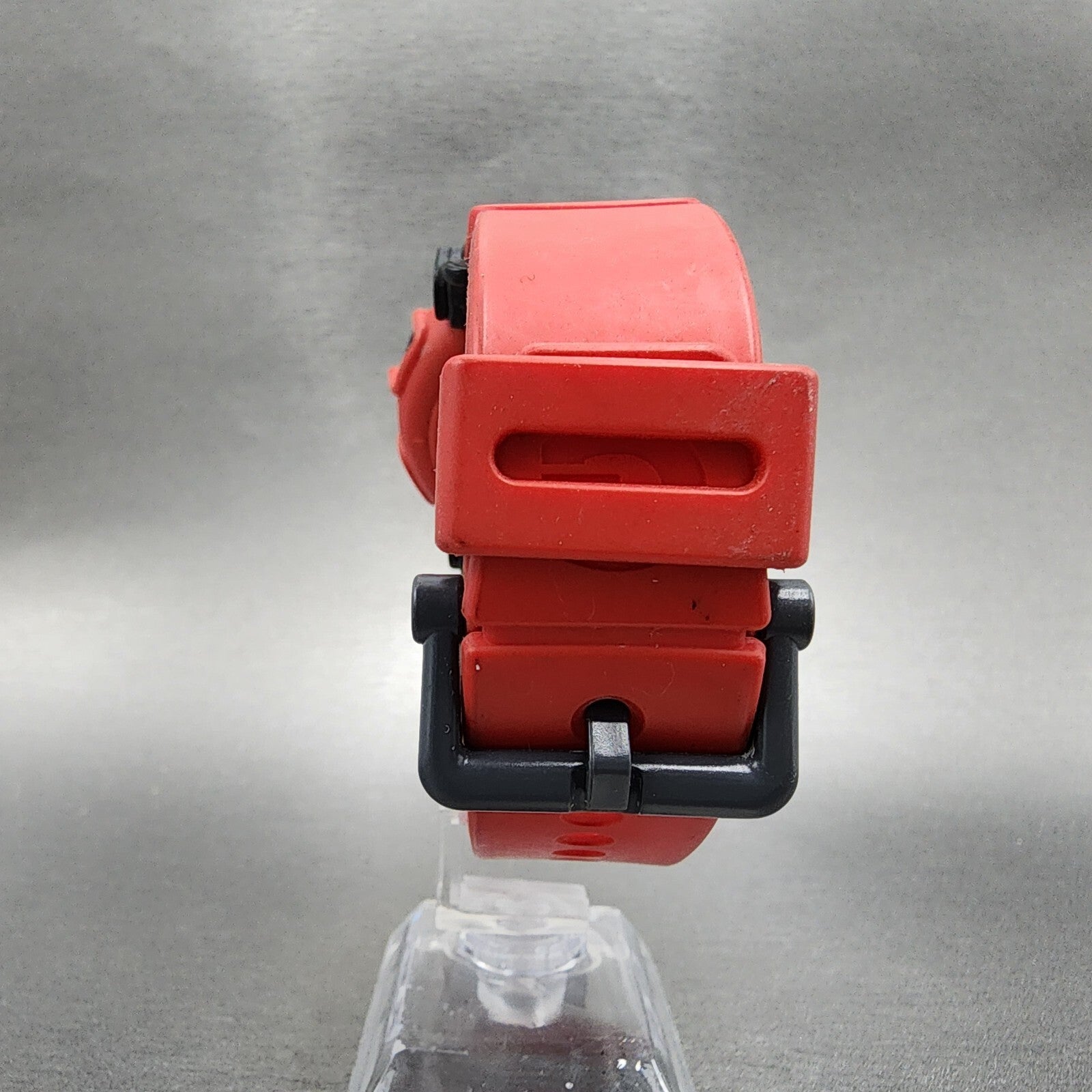 Casio GShock DW003 Watch Men 44mm Digital Black Red Round READ!!! New Battery7