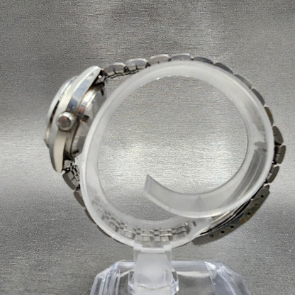 Seiko Automatic Watch Women 25mm White Dial silver Tone Round Daydate 220604806