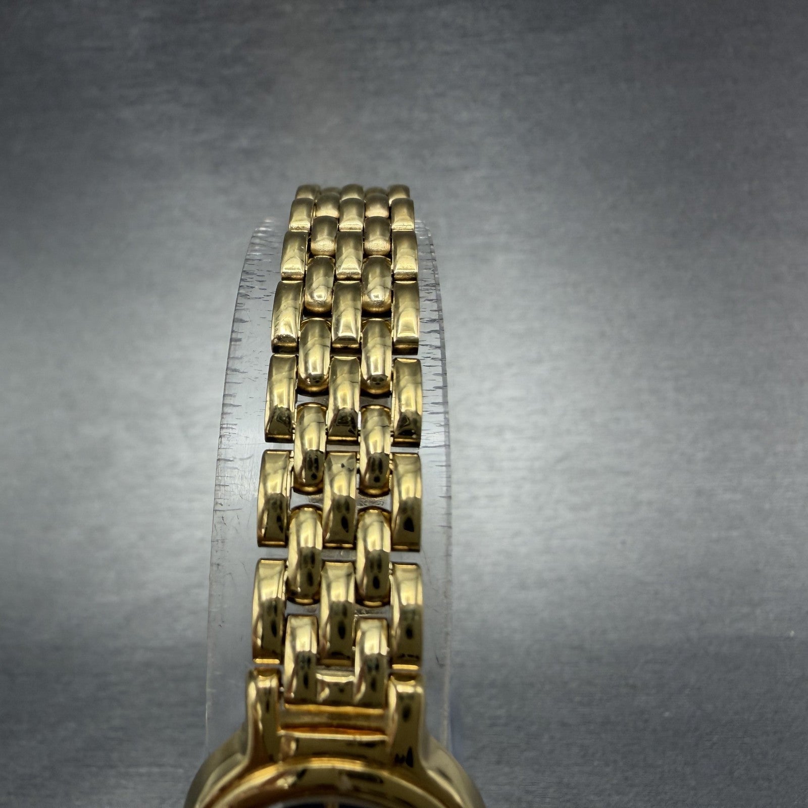 Seiko Watch Women 19mm Black Dial Gold Tone Round Vintage 1N00-0C49 New Battery4