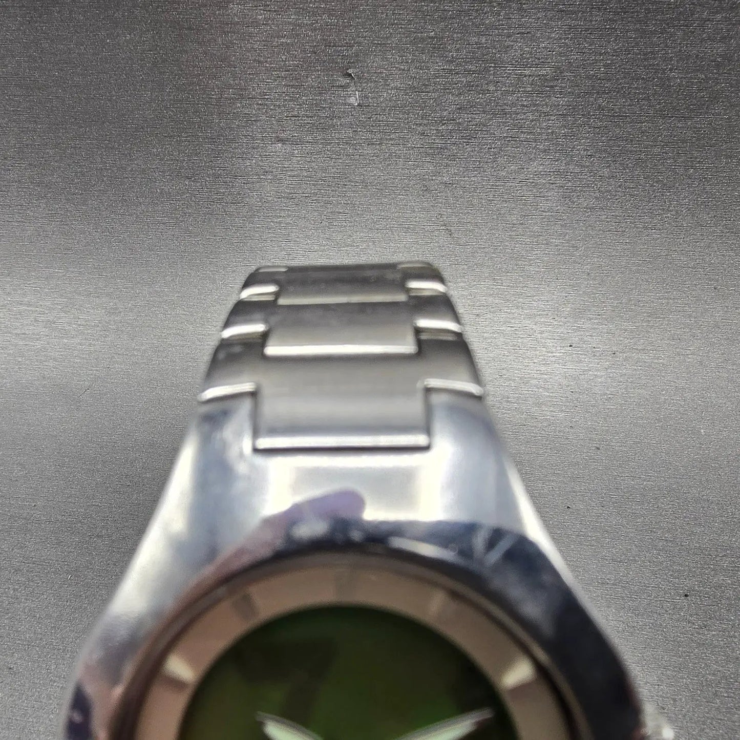Fossil Big Tic Watch Men 39mm Silver Dial Silver Tone Round JR-7948 New Battery4