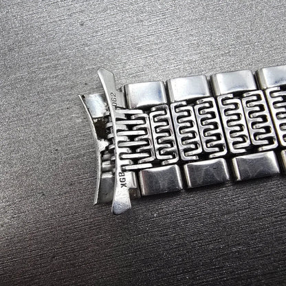 Seiko Lord Maitic Beads Of Rice Bracelet 18mm Stainless Steel XGB062 VTG JDM7