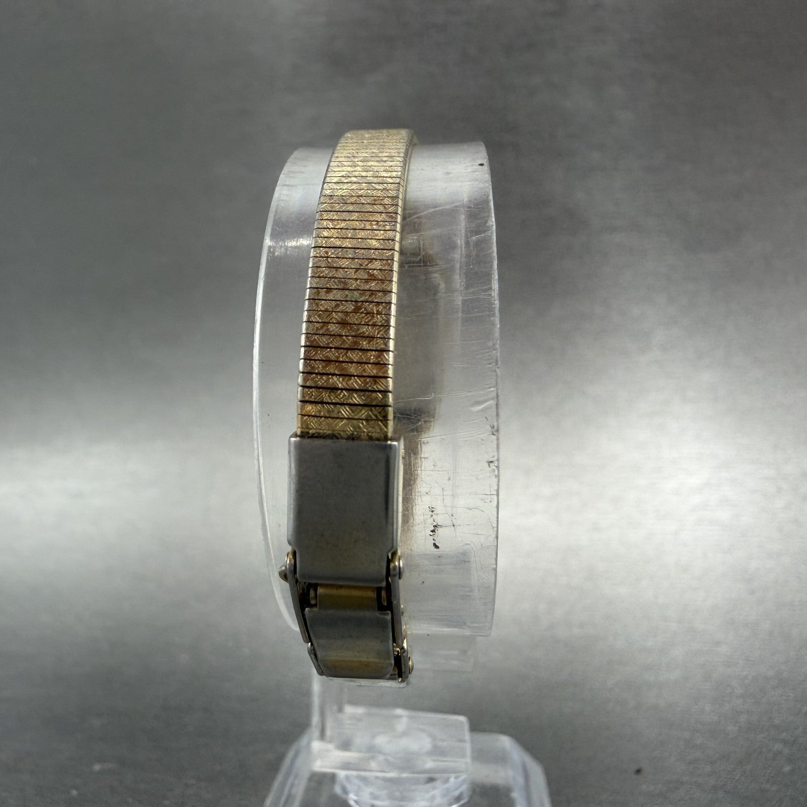 Citizen CQ Tank Watch Women 13mm Champange Dial Gold Tone 2250-223373 New Batt7