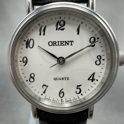 Orient Watch Women 25mm White Dial Silver Tone Round QB2S-Q0-C New Battery1