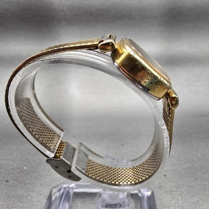 Seiko Watch Women 25mm Brown Dial Gold Tone Oval 11-5020 Manual Wind Vintage8