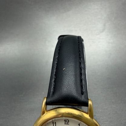 Seiko Avenue Watch Women 29mm Cream Dial Gold Tone Round 7N01-6D50 New Battery4