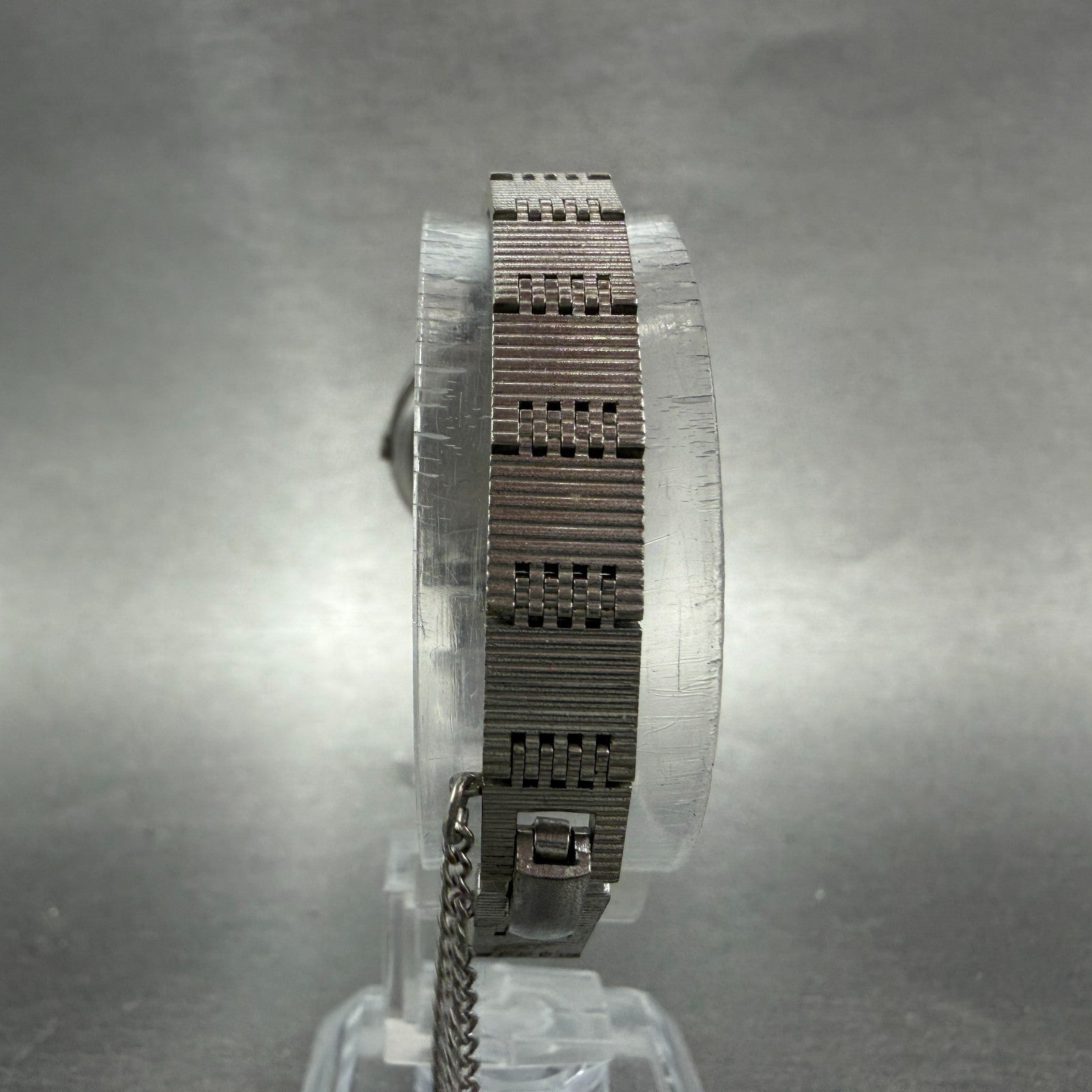 Seiko Watch Women 23mm Silver Dial Silver Tone Round 3421-5190 New Battery7