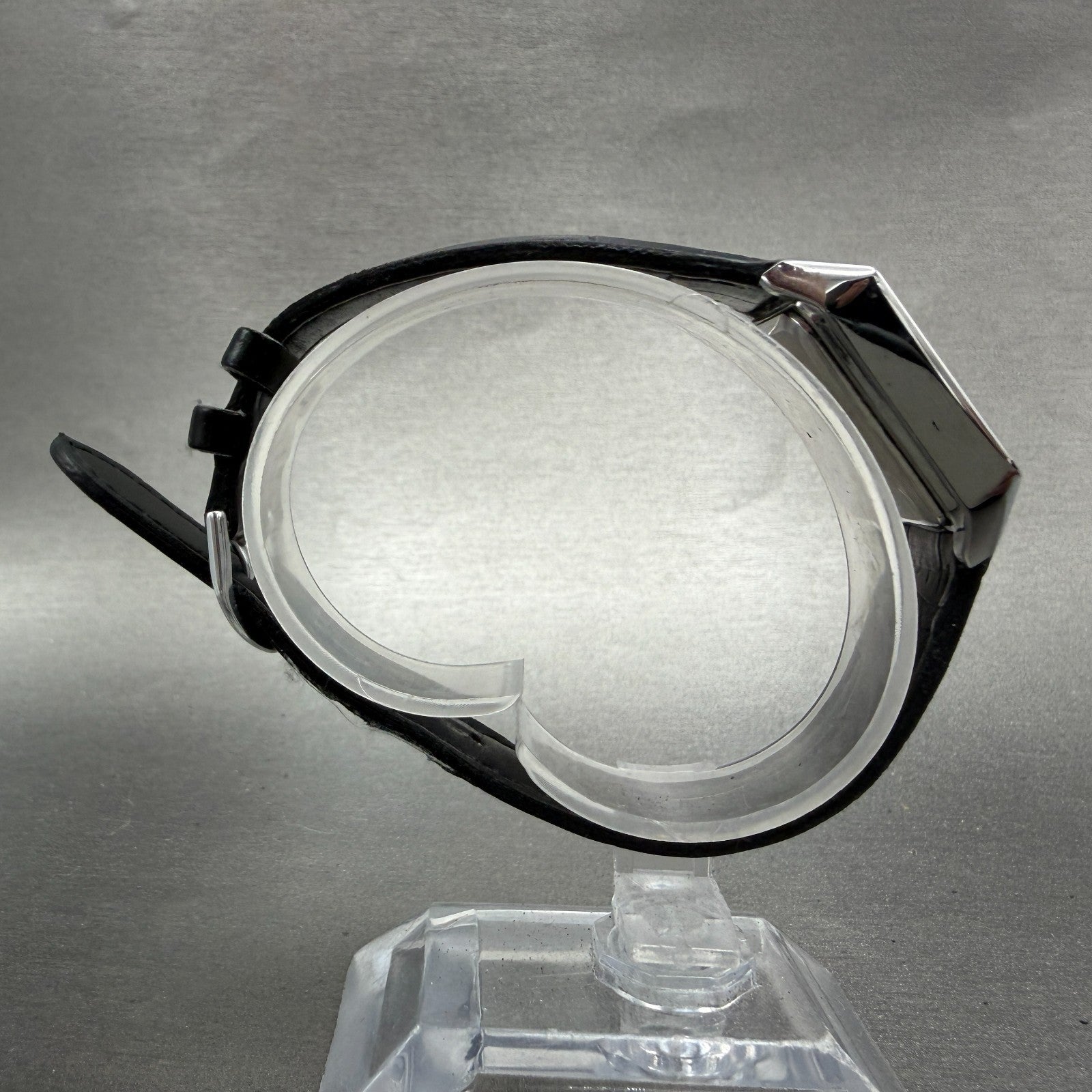 Casio Tank Watch Women 22mm Black Dial Silver Tone Rectangle LTP-V007 NewBatt T38