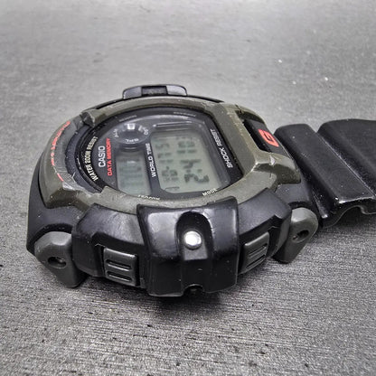 Casio G-Shock G-2200 Watch Men 49mm Black Gray Alarm Chronograph READ New Batt5