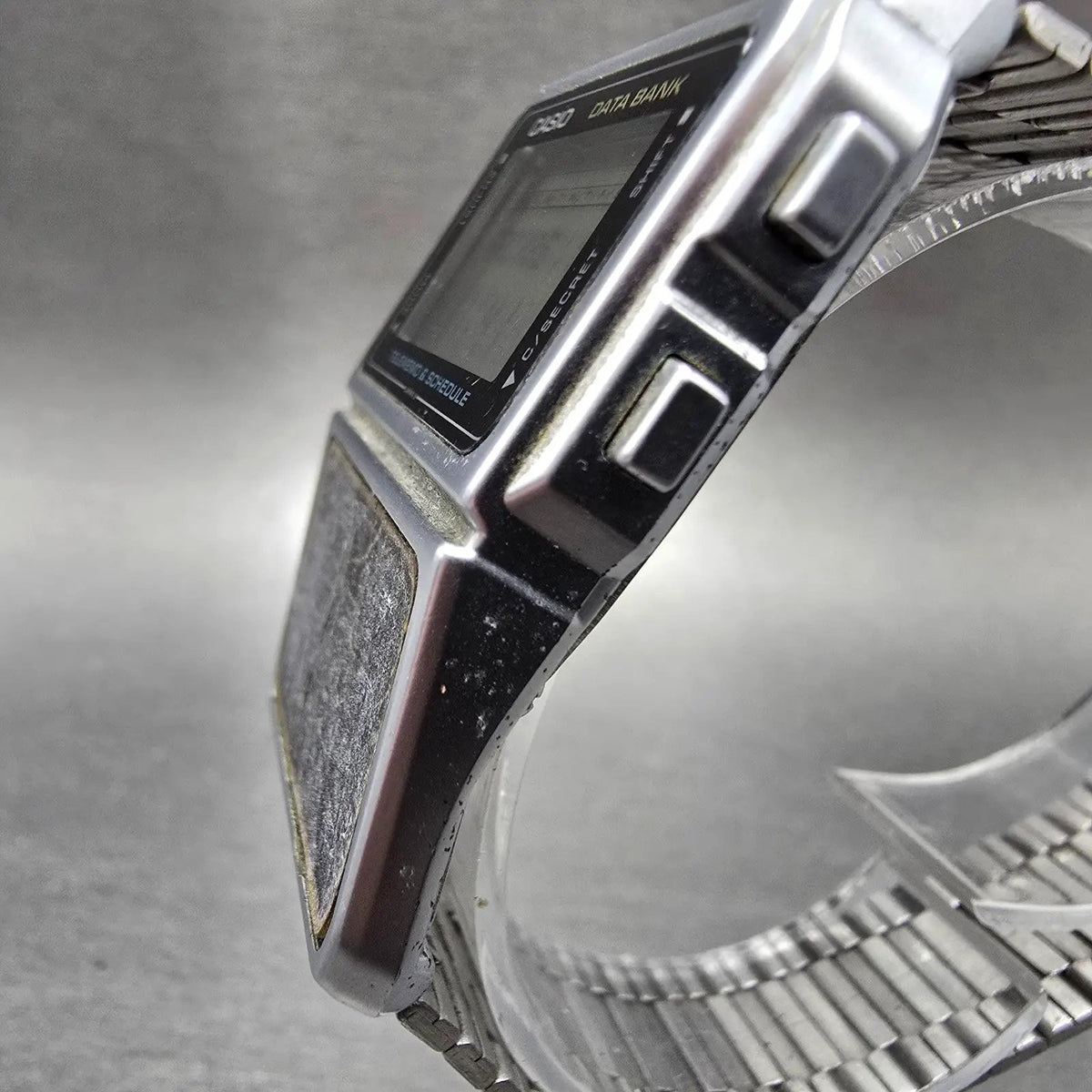 Casio Calculator Watch Men 33mm Digital Silver Tone Alarm Chrono DBC-610 NewBate2