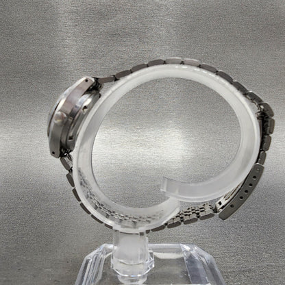 Seiko Automatic Watch Women 23mm Silver Dial Silver Tone Date 4205-0160 Runs