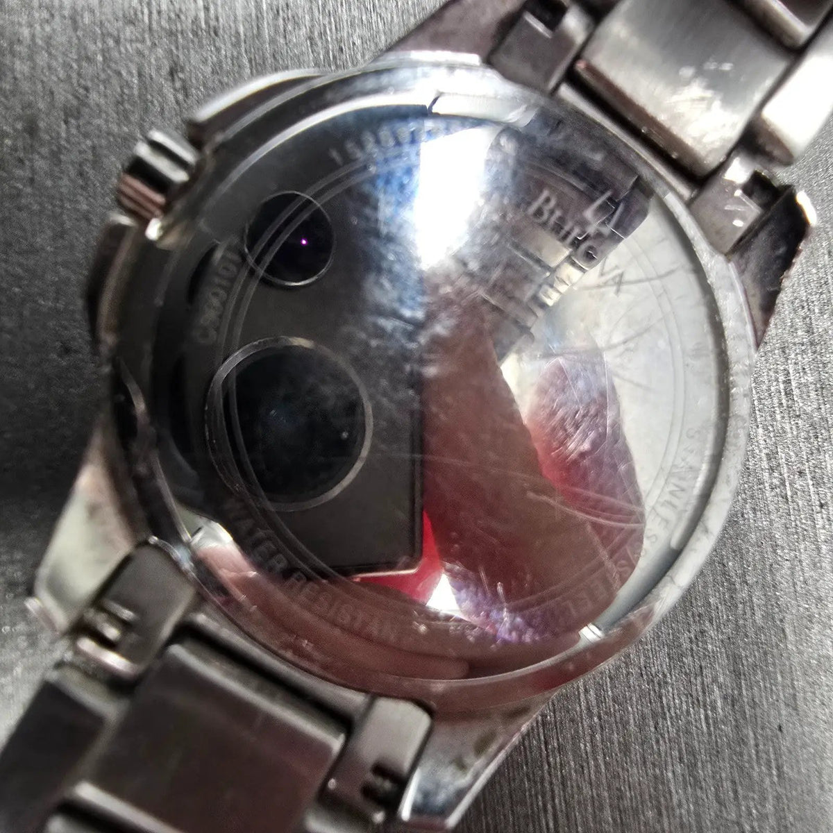 Bulova Watch Women 32mm MOP Dial Silver Tone Diamond Markers 96P144 New Battery10
