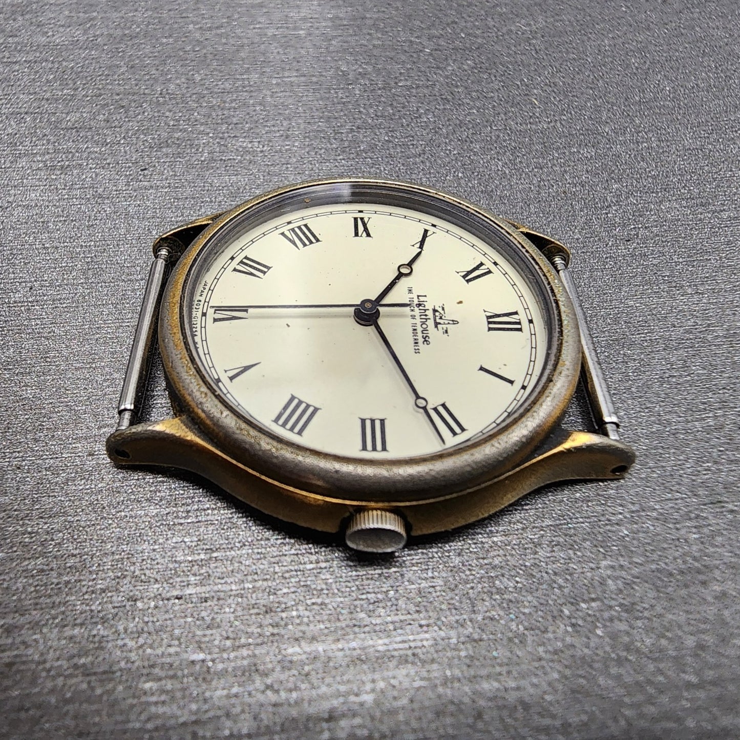 citizen Lighthouse Watch Men 31mm White Dial Gold Tone 6031G04223 PARTS6