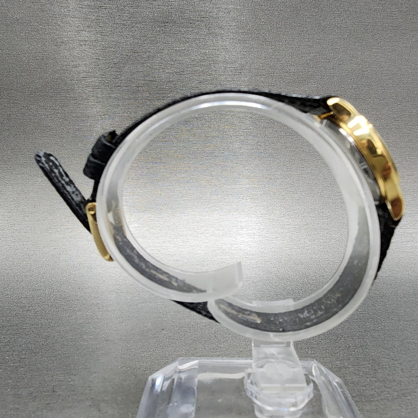 Seiko Watch Women 23mm Champagne Dial Gold Tone 12p210b90 New Battery8