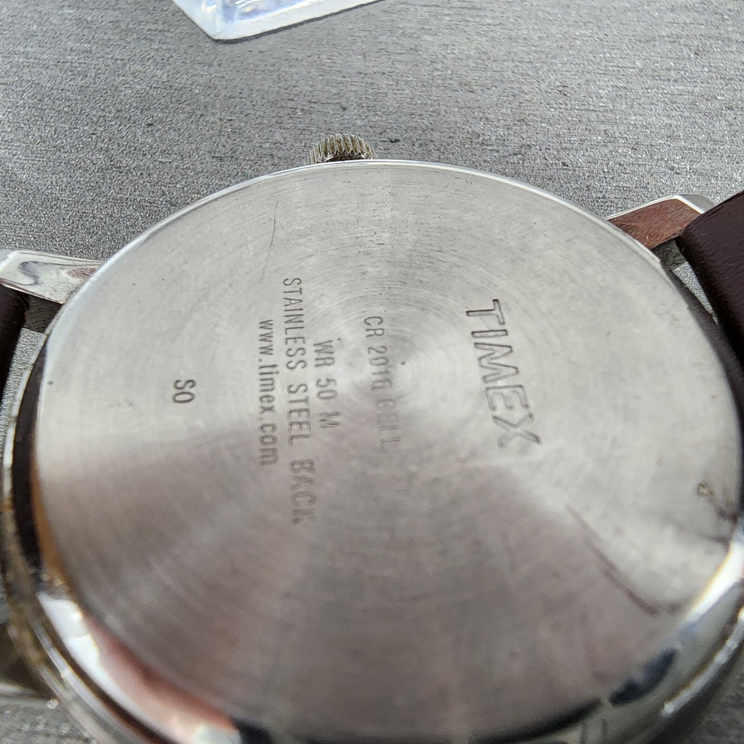 Timex Easy Reader Watch Men 43mm Cream Dial Silver Tone Round New Battery9