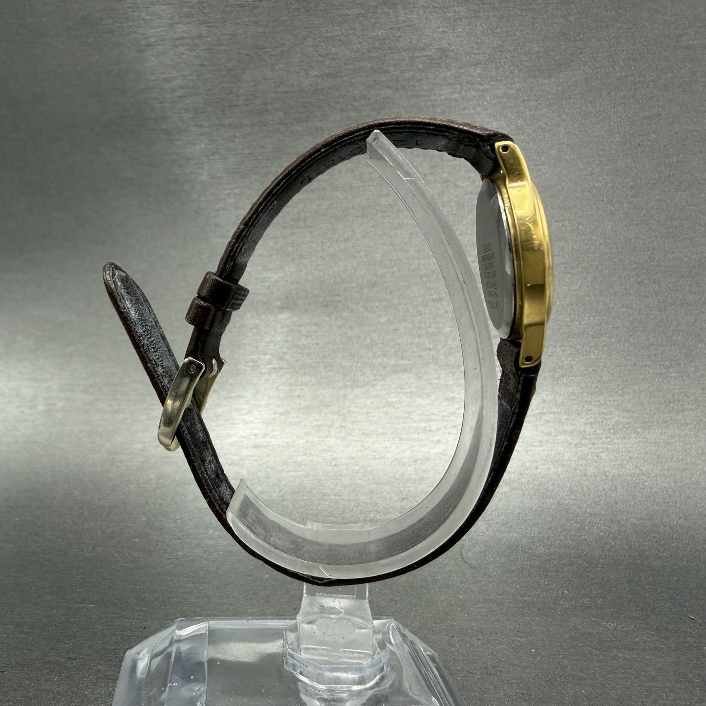 Seiko Watch Women 23mm Champagne Dial Gold Tone Round 2p21-0a9a New Battery8