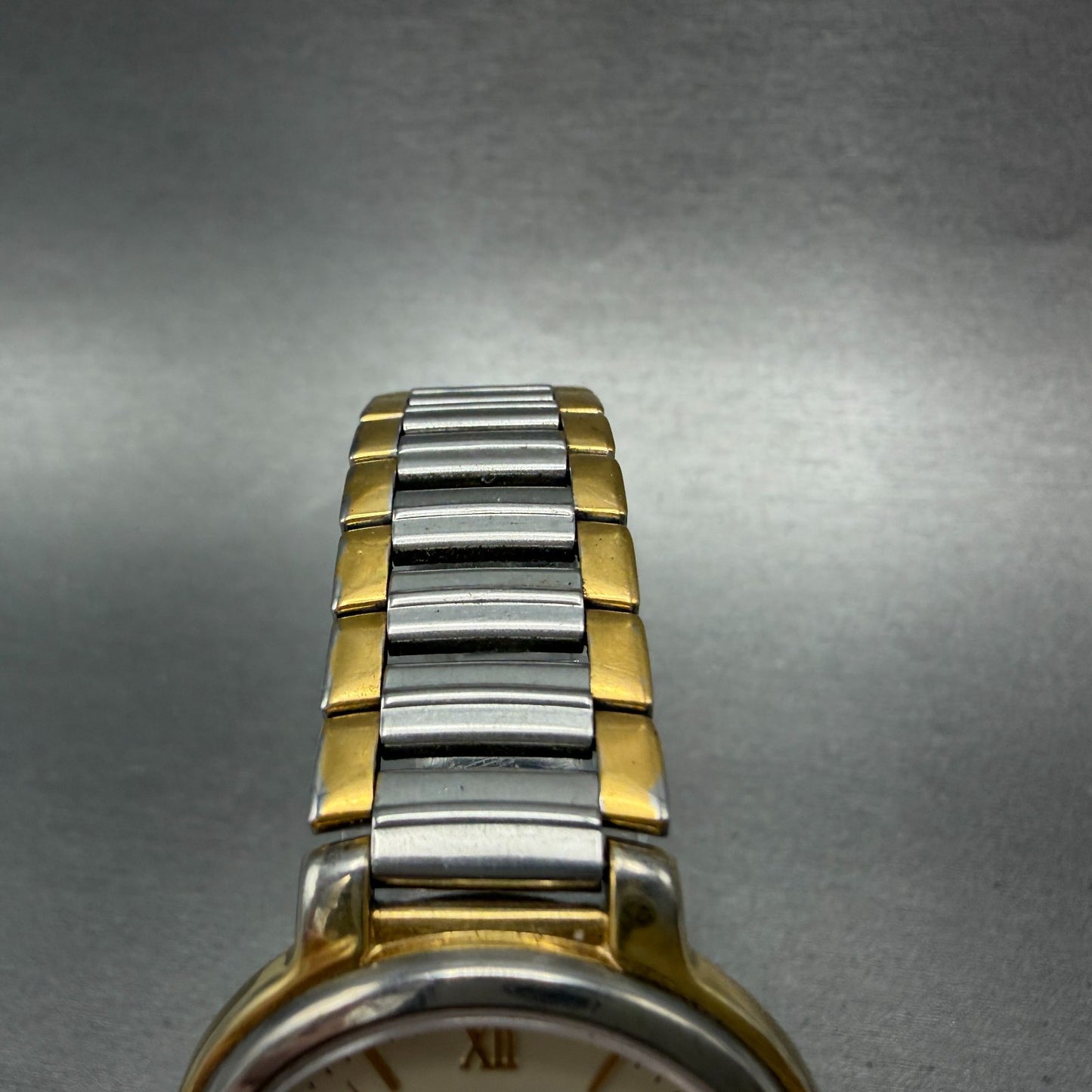 Seiko Avenue Watch Men 31mm Champagne Dial Two Tone Round 7N01-6F50 New Battery4