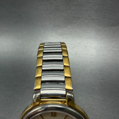 Seiko Avenue Watch Men 31mm Champagne Dial Two Tone Round 7N01-6F50 New Battery4