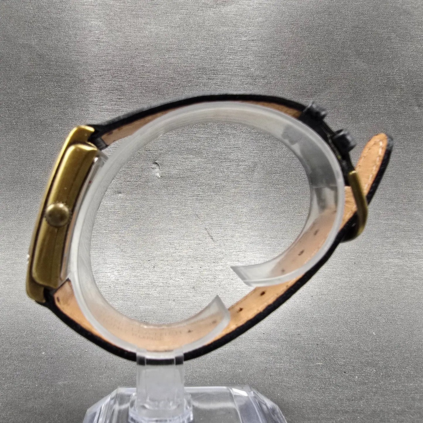 Fossil Betty Boop Watch Unisex 25mm Cream Dial Gold Tone Rectangle New Battery7