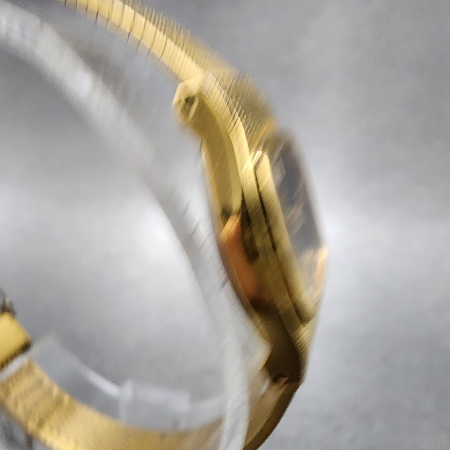 Citizen CQ Watch Women 16mm Black Dial Gold Tone 3220899849 New Battery3