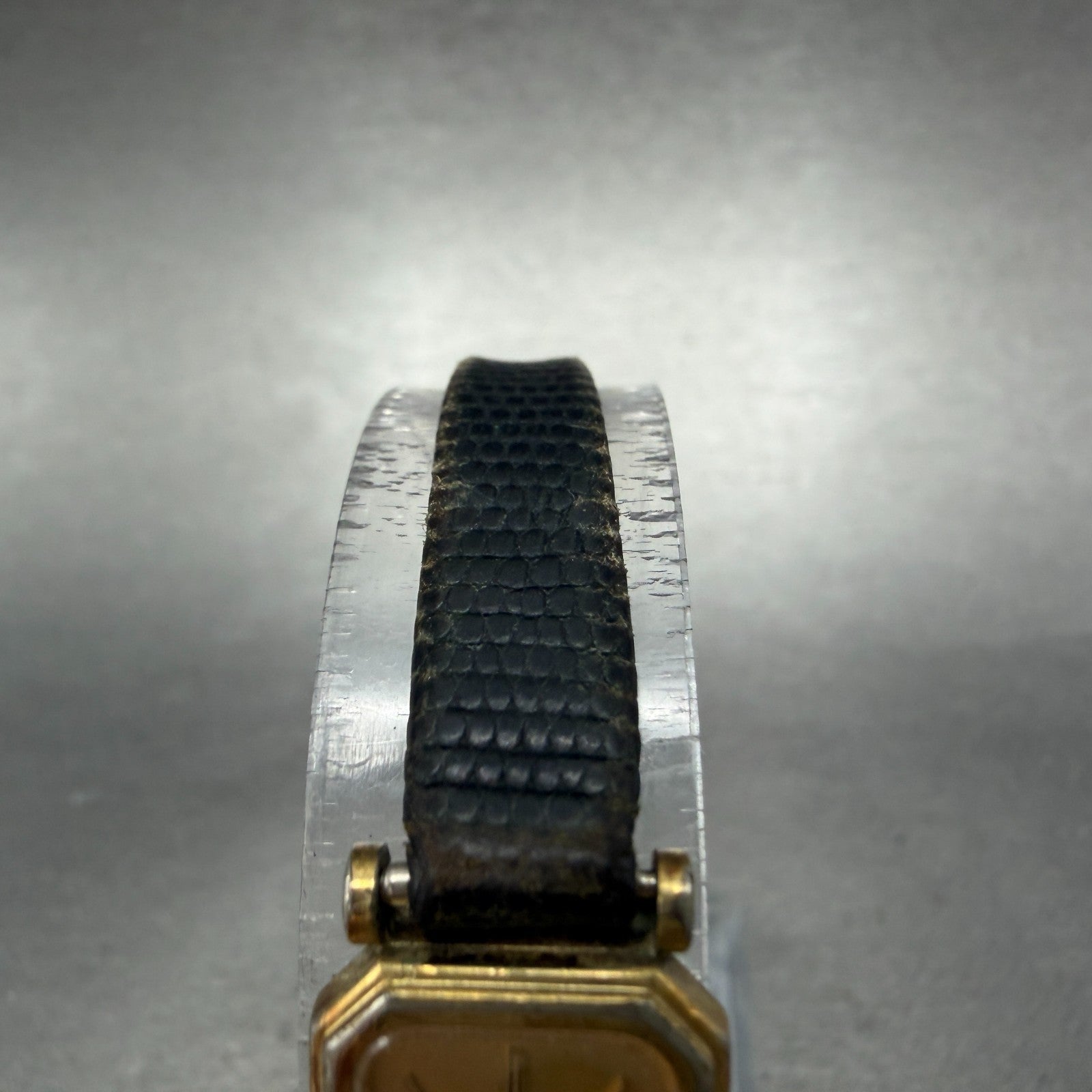 Seiko Lassale Watch Women 14mm Champagne Dial Gold Tone 8420-5839 New Battery4