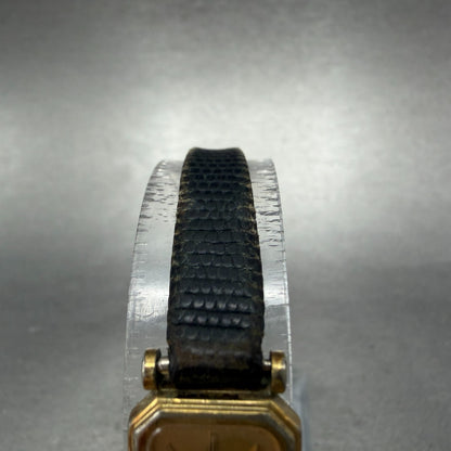 Seiko Lassale Watch Women 14mm Champagne Dial Gold Tone 8420-5839 New Battery4