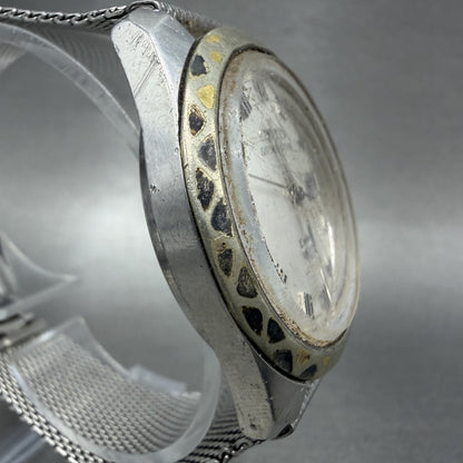 Citizen Seven Star Deluxe Watch Men 36mm Silver Dial Silver Tone Daydate Runs3