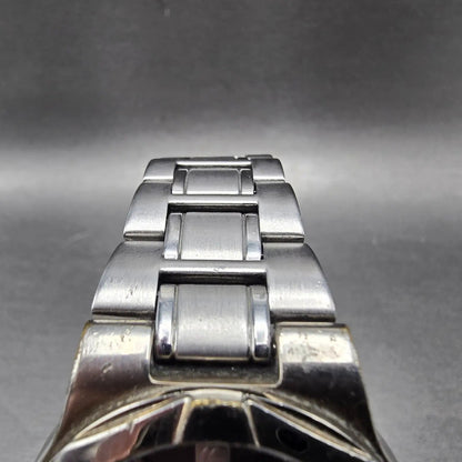 Citizen Eco-Drive Luciano Forneris Watch Men 36mm Black Dial Silver Date Works4