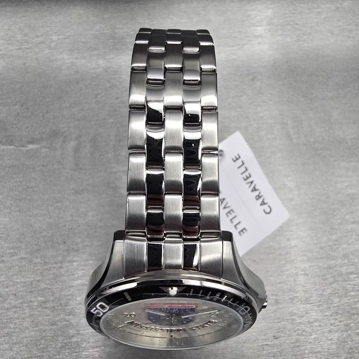 Bulova Caravelle 2021 Liberty Bowl Watch Men 43mm Silver Dial 43B162 New Battery4