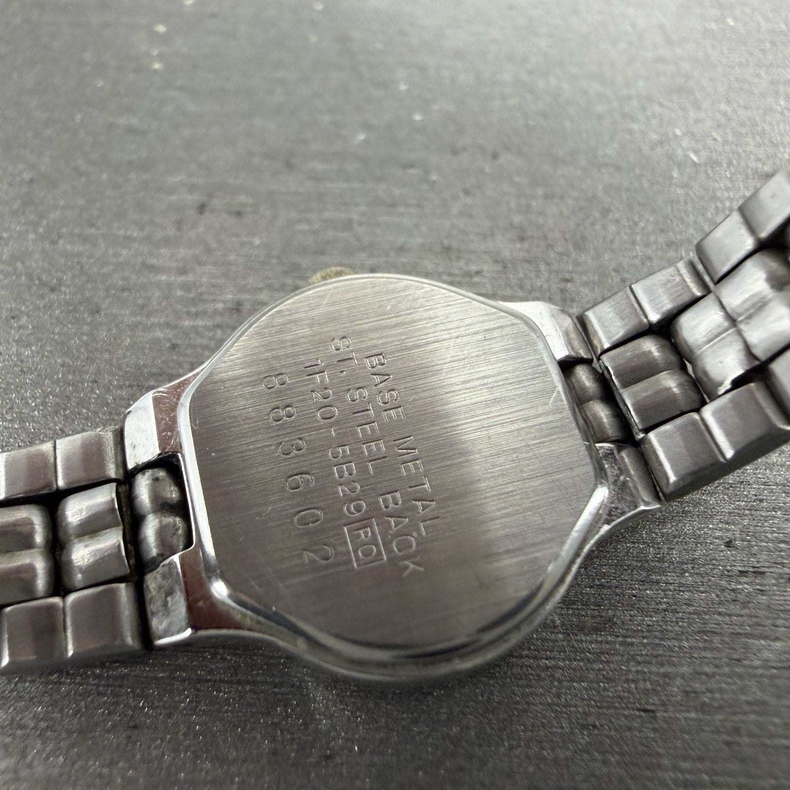 Seiko Watch Women 17mm Silver Dial Two Tone Oval 1F20-5B29 New Battery9