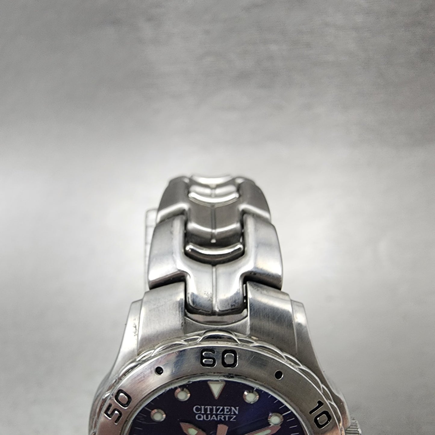 Citizen Dive Watch Women 26mm Blue Dial Silver Tone Date 1012S92316 New Battery4