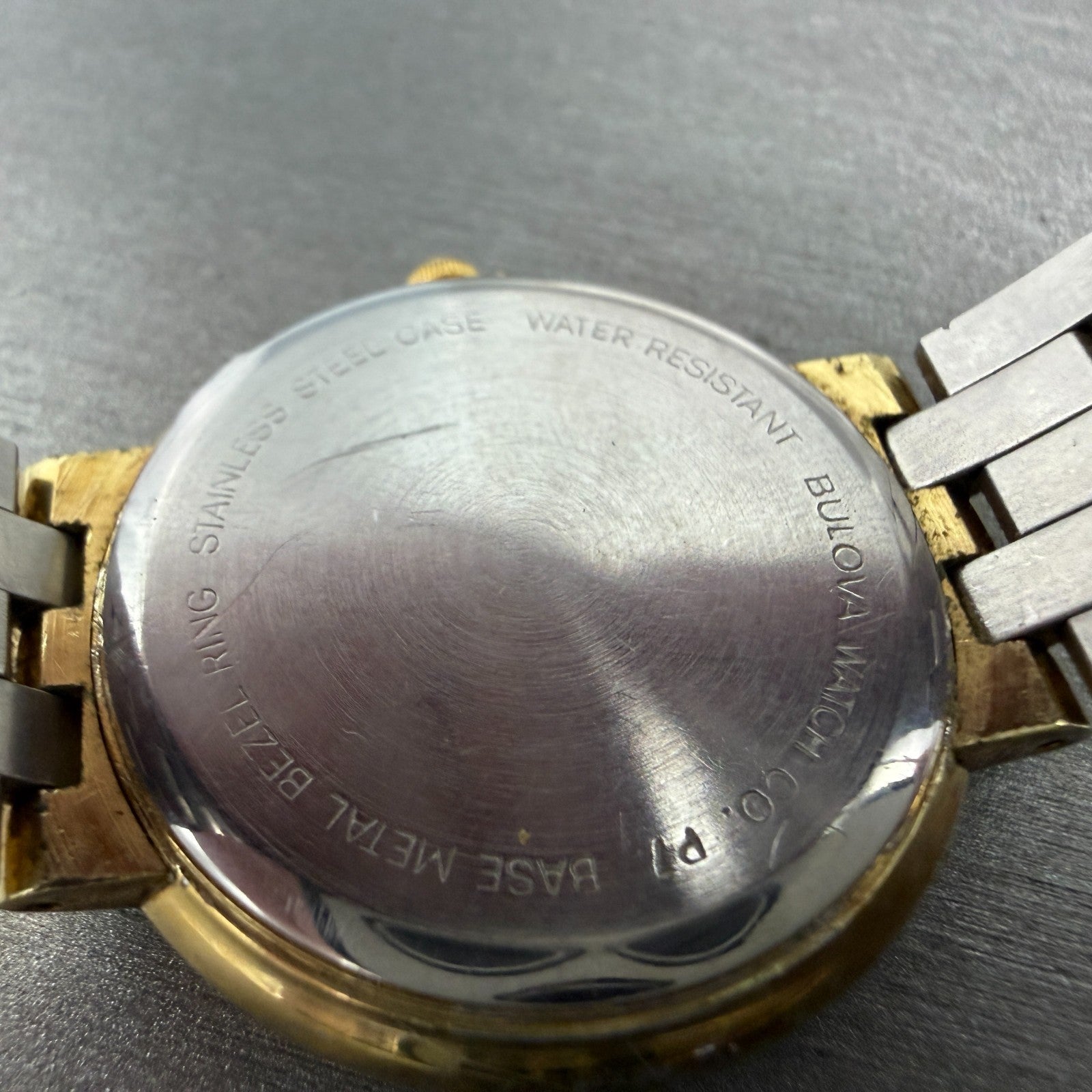 Bulova Watch Women 31mm Black Dial Two Tone Round 92N47 New Battery Vintage10