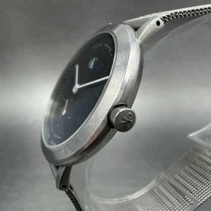 Calvin Klein Watch Men 35mm Black Dial Steel Round K03311 Small Seconds New Batt2