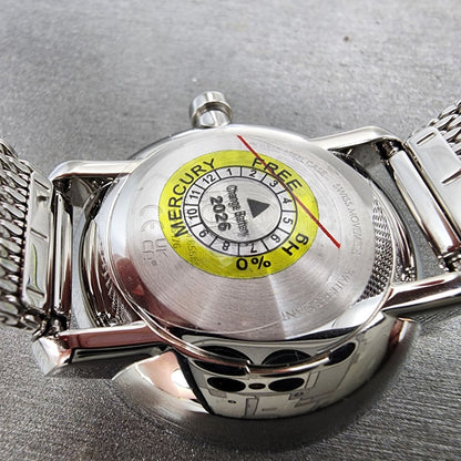 Movado Bold Shimmer Watch Women 34mm Silver Dial Steel Crystal Bezel New Batt